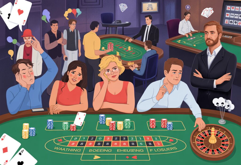 নতুন ক্যাসিনো খেলোয়াড়রা ক্যাসিনোতে ভুল করে এবং বিভ্রান্ত হয়ে আছে।